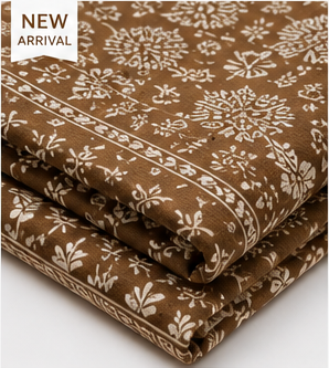 Block Print Khadi